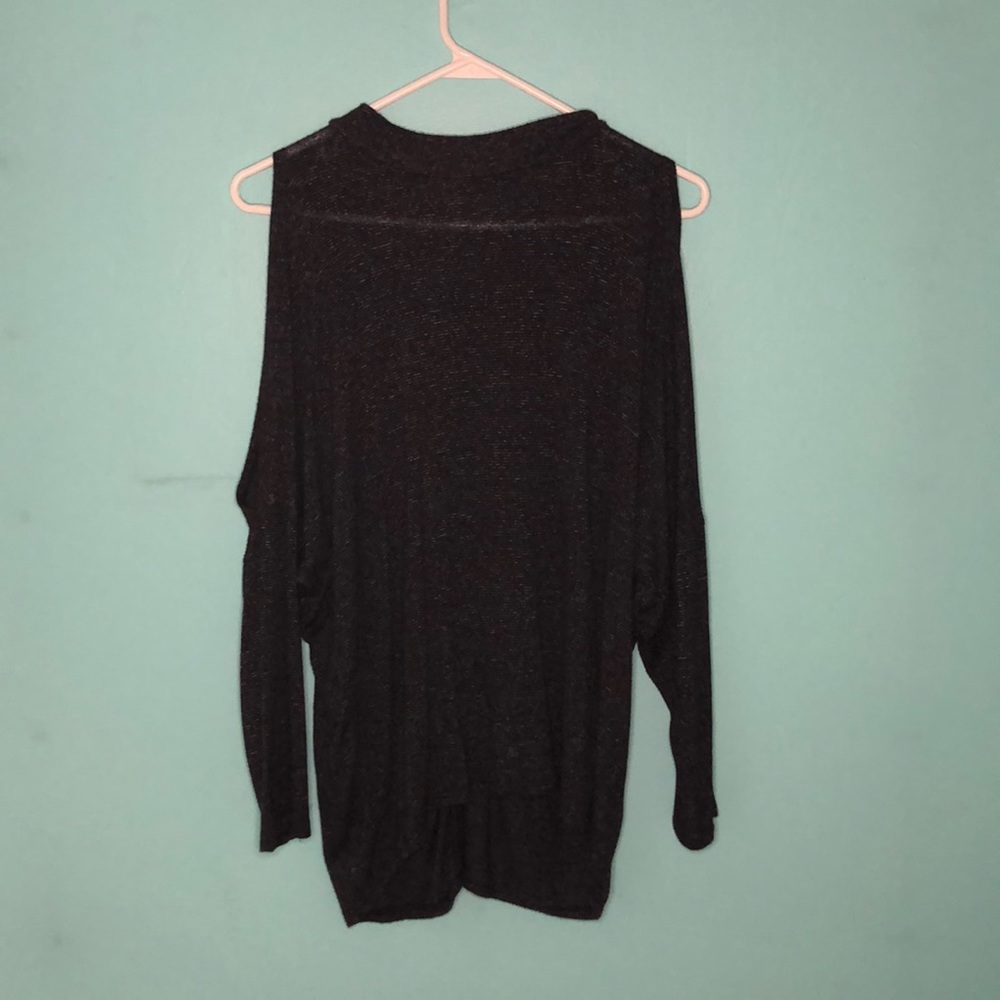 Blank and white speckled sweater!